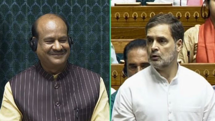 Speaker's Sharp Rebuttal After Rahul Gandhi on NEET Claims Mic Was Muted